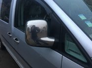 Volkswagen Caddy 2015–2020 Kryty spätných zrkadiel Variant 1 (2 ks) Leštená nehrdzavejúca oceľ fotografia 4