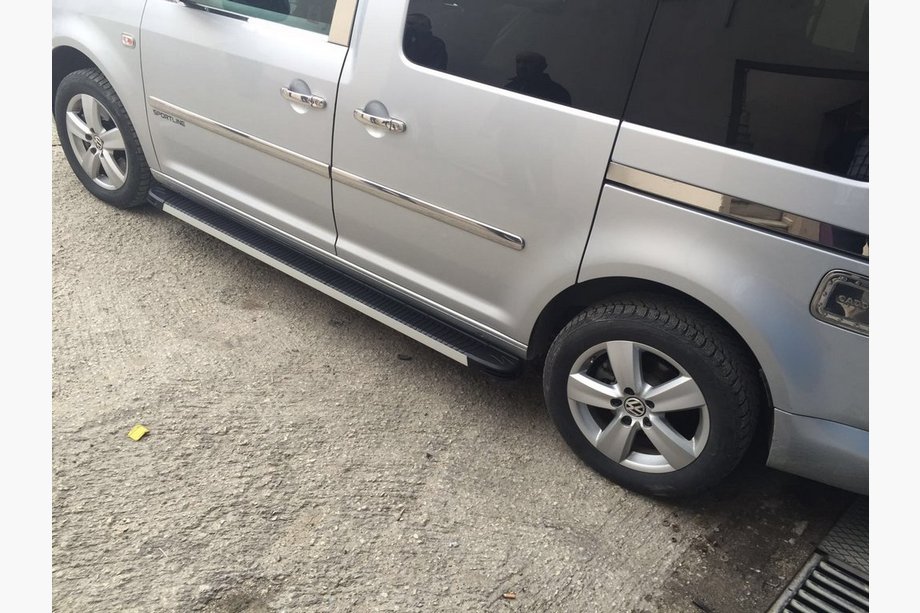 Volkswagen Caddy 2015–2020 Kryty kľučiek (nerezová oceľ) 4 ks. Carmos – turecká oceľ Fotografia 2