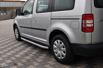 Volkswagen Caddy 2010–2015 Bočné nášľapy Fullmond (2 ks, hliník) fotografia 1
