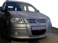 Volkswagen Caddy 2004–2010 Predný nárazník (kryt, na lakovanie) fotografia 2