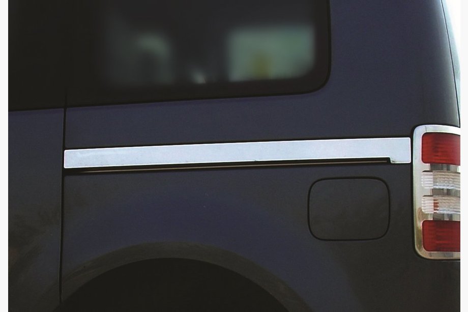 Volkswagen Caddy 2010–2015 Lišta posuvných dverí (2 ks, nerez) Image