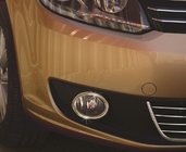 Volkswagen Caddy 2010–2015 Chrómové kryty hmloviek (2 ks, nerez) Carmos - turecká oceľ fotografia 1