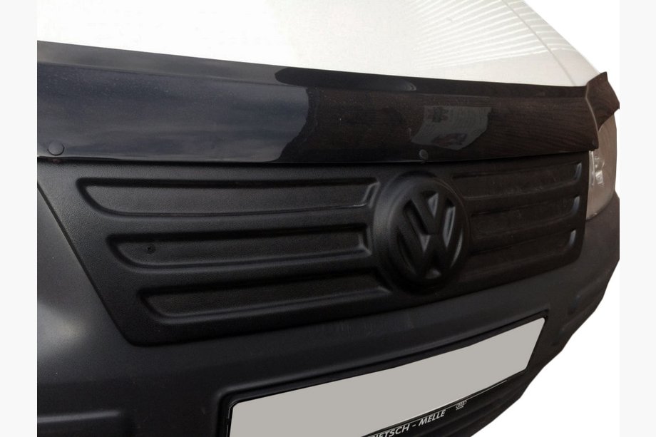 Volkswagen Caddy 2004–2010 Zimná clona na masku chladiča (horná) Matná Fotografia 2
