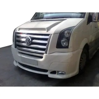 Nadstavec predného nárazníka (pre verziu s 2 svetlometmi) 2006-2011 (na lakovanie) Volkswagen Crafter 2006–2016 fotografia 2