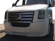 Volkswagen Crafter 2006–2016 Nástavec predného nárazníka pre 4 svetlá 2006-2011 (na lakovanie) fotografia 2
