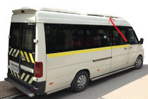 Volkswagen LT 1995–2006 Strešné lyžiny (2 ks, na lakovanie) fotografia 1