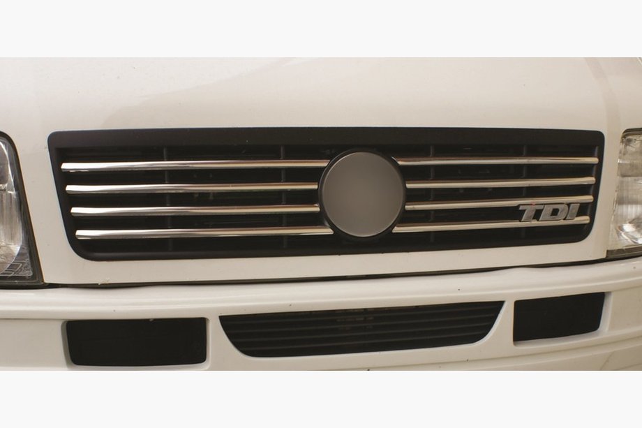 Volkswagen LT 1995–2006 Lišty na mriežku (8 ks, nehrdzavejúca oceľ) Image