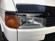 Volkswagen T4 Transporter 1990–2003 Obočie na svetlá – rovná kapota (2 ks) Lesklá čierna fotografia 1