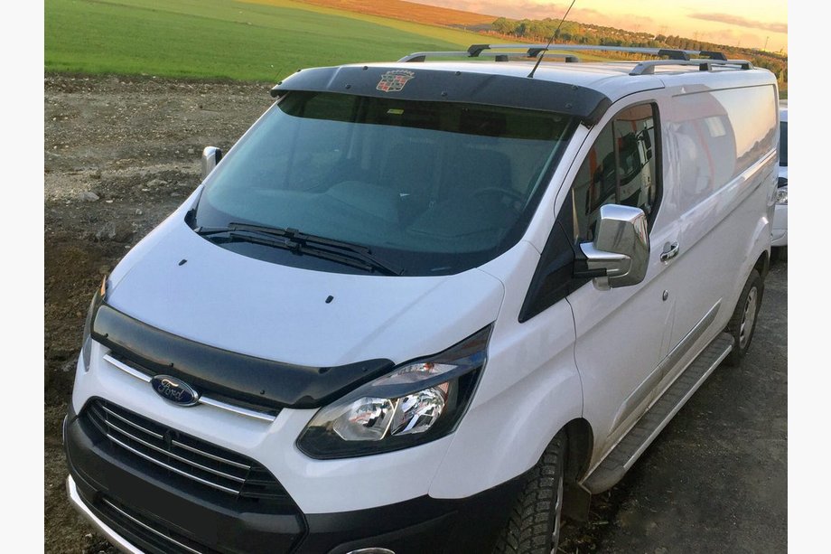Ford Custom 2013–2022 Slnečná clona na čelné sklo (na držiakoch) Image