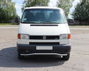 Volkswagen T4 Transporter 1990–2003 Spodná jednoduchá vlnová ochranná tyč ST007 (nerez) fotografia 1