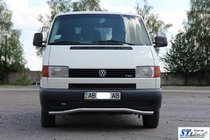 Volkswagen T4 Transporter 1990–2003 Spodná jednoduchá vlnová ochranná tyč ST007 (nerez) fotografia 4