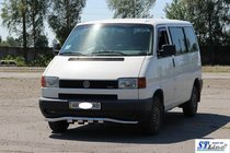 Volkswagen T4 Transporter 1990–2003 Predný ochranný rám s mriežkou ST010 (nerez) fotografia 3