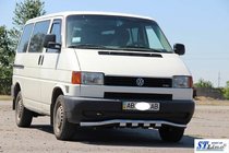 Volkswagen T4 Transporter 1990–2003 Predný ochranný rám s mriežkou ST010 (nerez) fotografia 4