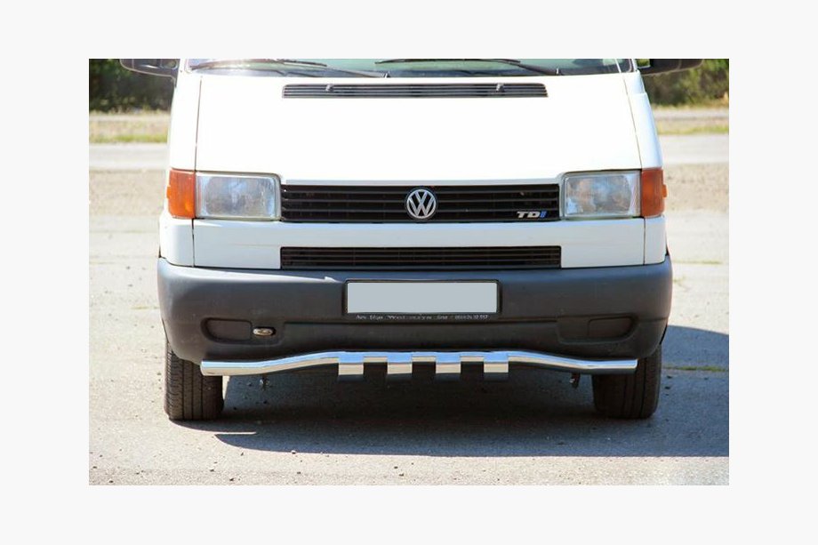 Volkswagen T4 Transporter 1990–2003 Predný ochranný rám s mriežkou ST010 (nerez) Image