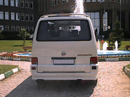 Volkswagen T4 Caravelle/Multivan 1990–2003 Kryt zadného nárazníka (na lakovanie) fotografia 2