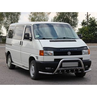Predný ochranný rám WT003 Plus-1 (nerez) Volkswagen T4 Transporter 1990–2003 fotografia 1