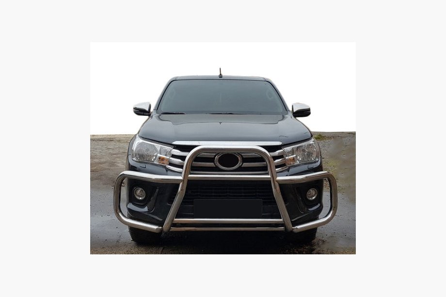 Toyota Hilux 2015– Predný ochranný rám F1-58 (nerez) Image