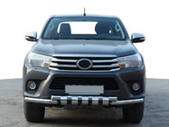 Toyota Hilux 2015– Predný ochranný rám F3-34 (nerez) fotografia 1