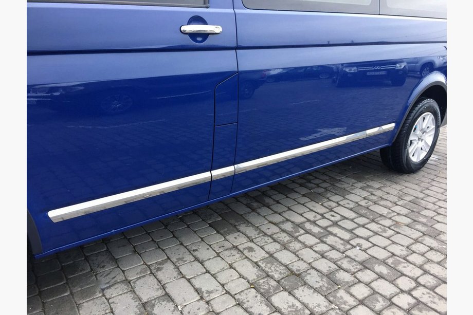 Volkswagen T6 2015–2024 Dverové lišty (nerez, chróm) Image