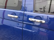 Volkswagen T5 Transporter 2003–2010 Kryty kľučiek (nerezová oceľ) 3 ks. OmsaLine – talianska nehrdzavejúca oceľ fotografia 1