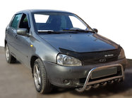 Lada Kalina 2004–2011 Nerezový predný ochranný rám (bullbar) WT003 (60 mm) fotografia 1