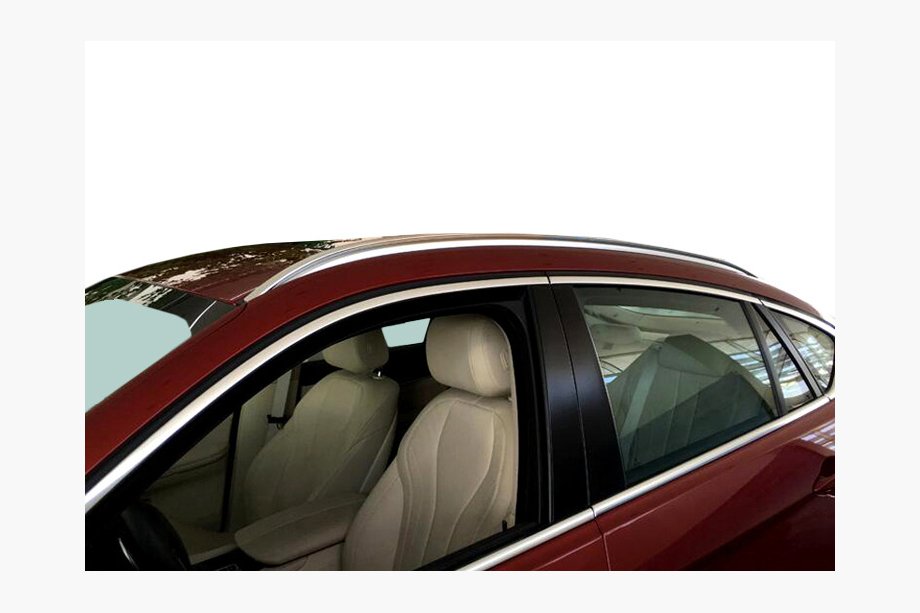 BMW X6 F16 2014–2019 Integrované strešné lyžiny chrómové OEM (hliník, montáž lepením) Image