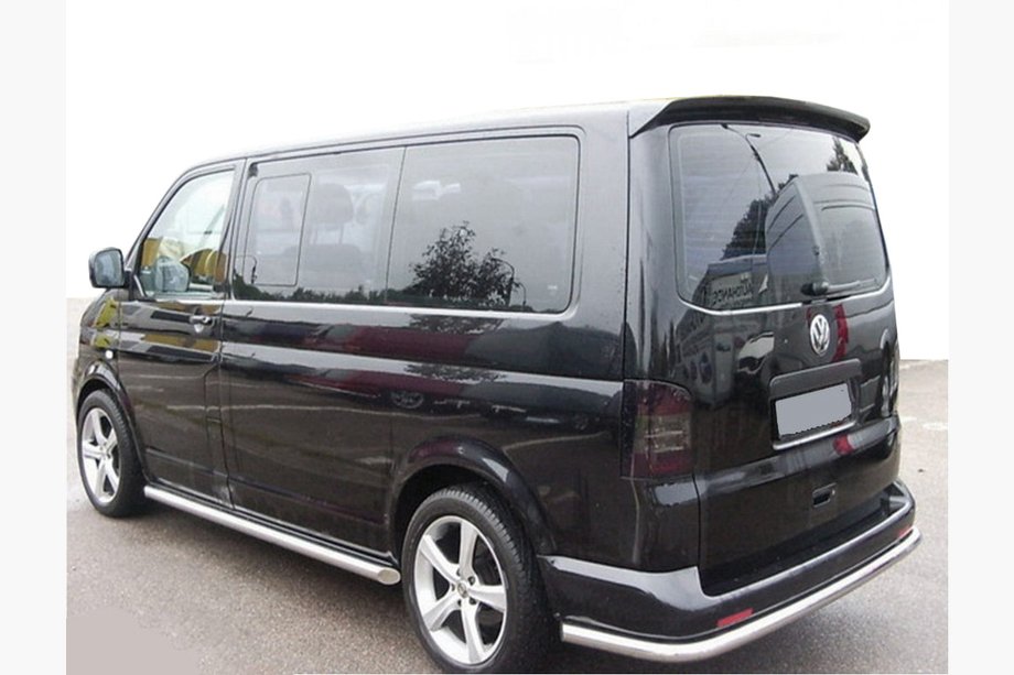 Volkswagen T5 Caravelle 2004–2010 Zadný rohový ochranný oblúk AK005 (nerez) Image