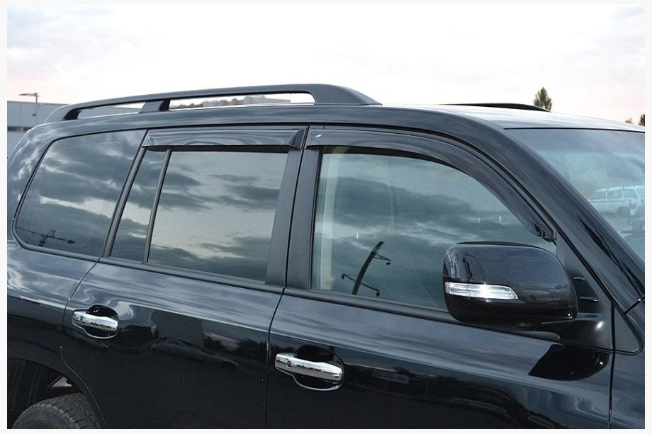 Lexus LX570/450d 2008–2022 Okenné deflektory 11 cm (4 ks, Niken) Image