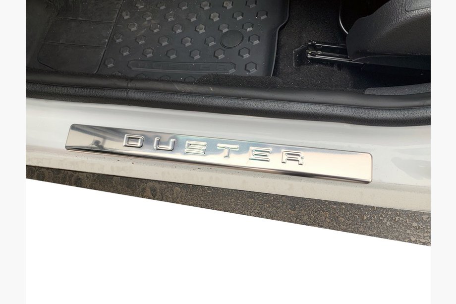 Renault Duster 2008–2017 Nerezové lišty prahov OmsaLine (4 ks) Image