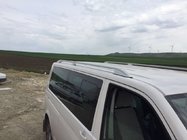 Volkswagen T5 Multivan 2003–2010 Strešné lyžiny Skyport (biele) fotografia 4