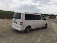 Volkswagen T5 Multivan 2003–2010 Strešné lyžiny Skyport (biele) fotografia 6