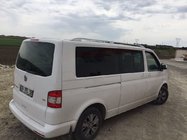 Volkswagen T5 Multivan 2003–2010 Strešné lyžiny Skyport (biele) fotografia 7