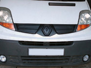 Renault Trafic 2001–2015 Zimný horný kryt masky chladiča 2001-2007, lesklá fotografia 2