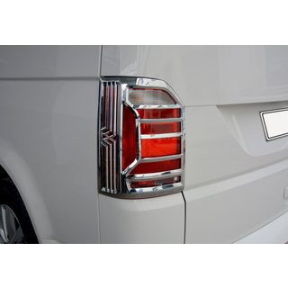 Chrómové rámiky zadných svetiel OmsaLine (2 ks, ABS chróm) Volkswagen T6 2015–2024