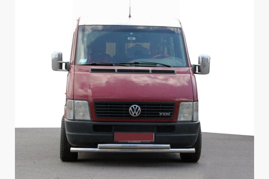 Volkswagen LT 1995–2006 Predný ochranný rám ST014 (nerez) Image