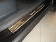 Volkswagen Passat B7 2012–2015 Nerezové prahové lišty Nataniko (4 ks) fotografia 1