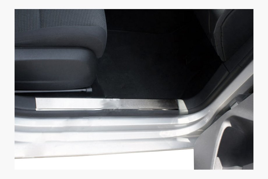 Seat Leon 2005–2012 Nerezové kryty vnútorných prahov OmsaLine (2 ks) Image