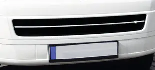 Volkswagen T5 Caravelle 2004–2010 Nerezová lišta na mriežku nárazníka fotografia 3