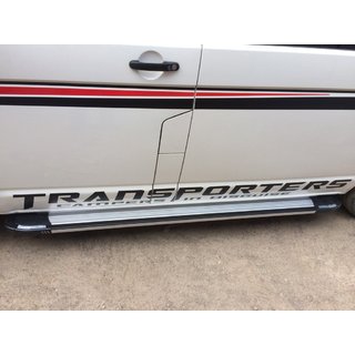 Bočné nášľapy Rainbow (2 ks, hliník) Volkswagen T6 2015–2024 fotografia 1