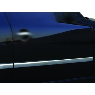 Dverné lišty (4 ks, nerez) Volkswagen Passat B5 1997–2005 fotografia 3
