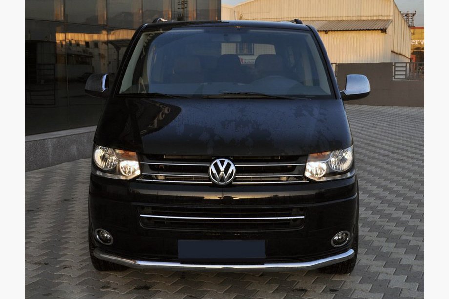 Volkswagen T5 2010–2015 Predný ochranný rám (nerez) Image