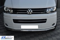 Volkswagen T5 2010–2015 Predný ochranný rám (nerez) fotografia 5