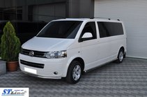 Volkswagen T5 2010–2015 Predný ochranný rám (nerez) fotografia 6