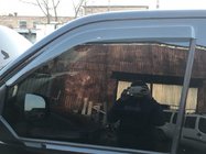 Volkswagen T5 Multivan 2003–2010 Okenné deflektory (2 ks, Sunflex) fotografia 3
