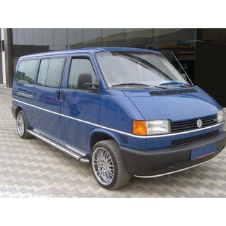 Bočné nášľapy KB002 d60 mm (2 ks, nerez) Volkswagen T4 Caravelle/Multivan 1990–2003 fotografia 1