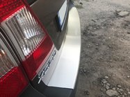 Volvo XC70 2007–2013 Nerezová lišta na zadný nárazník s ohybom Nataniko fotografia 2