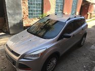 Ford Kuga/Escape 2013–2019 Turecké strešné lyžiny, chróm (2 ks) fotografia 4