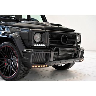 Lip spojler predného nárazníka BRBS s LED Mercedes G сlass W463 1990–2018 fotografia 4
