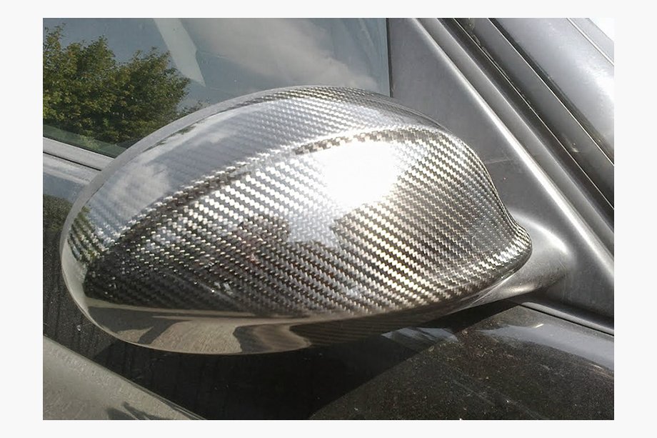 BMW 3 rad E90/E91 2005–2011 Kryty zrkadiel 2005-2008 (2 ks, pravý karbón) Image