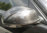 BMW 3 rad E90/E91 2005–2011 Kryty zrkadiel 2005-2008 (2 ks, pravý karbón) fotografia 1